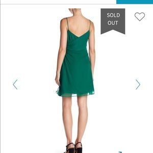 spaghetti strap clinq a sept dress